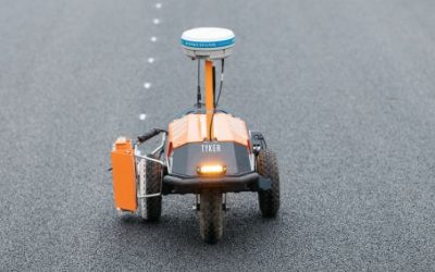 Precision from MoveRTK for robotization in road construction